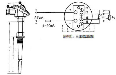 SBWZ-2480/631热电阻一体化温度变送器