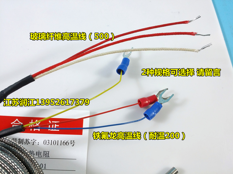 压力锅炉Pt100热电阻温度传感器 螺纹安装 4分3分2分其他可定制